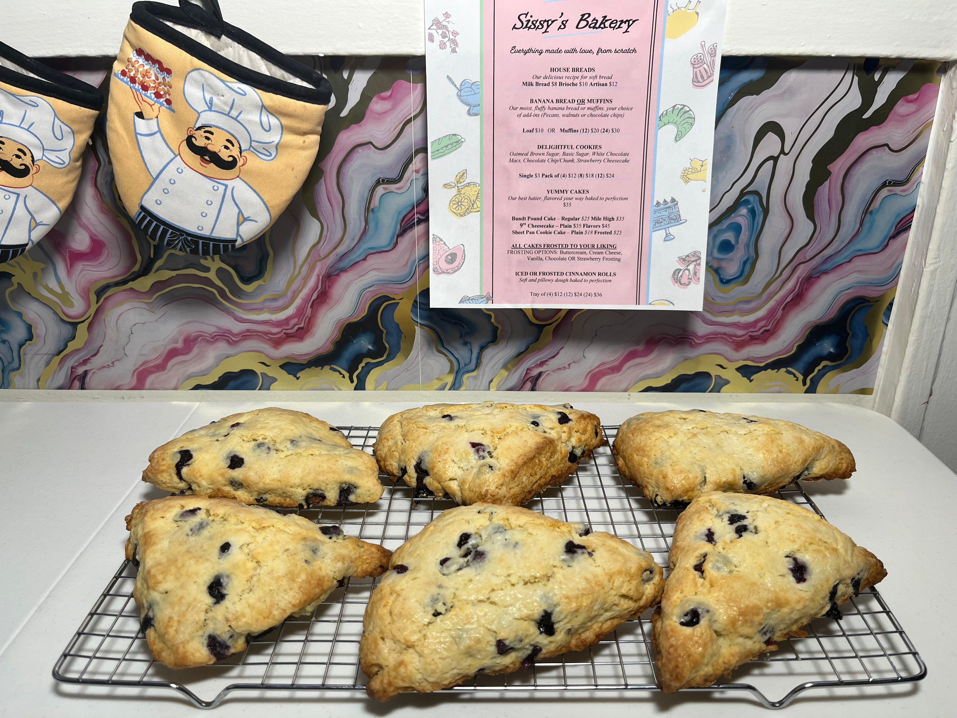 Blueberry Scones